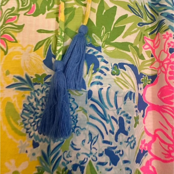 Lilly Pulitzer Margot large dress and matching tie - Picture 4 of 7